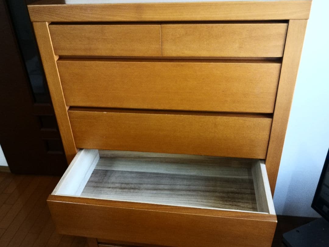 【梱包・発送たのメル便】7段 木製 タンス