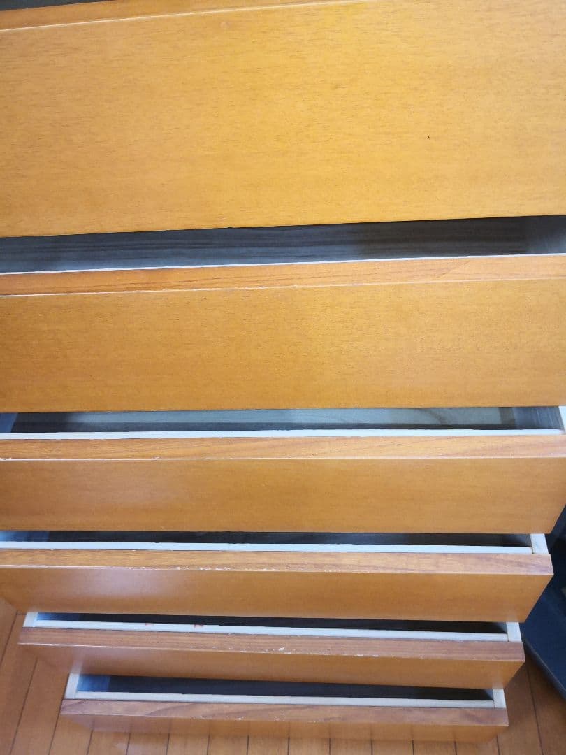 【梱包・発送たのメル便】7段 木製 タンス