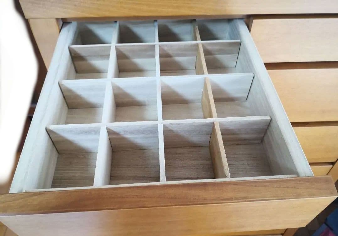 【梱包・発送たのメル便】7段 木製 タンス