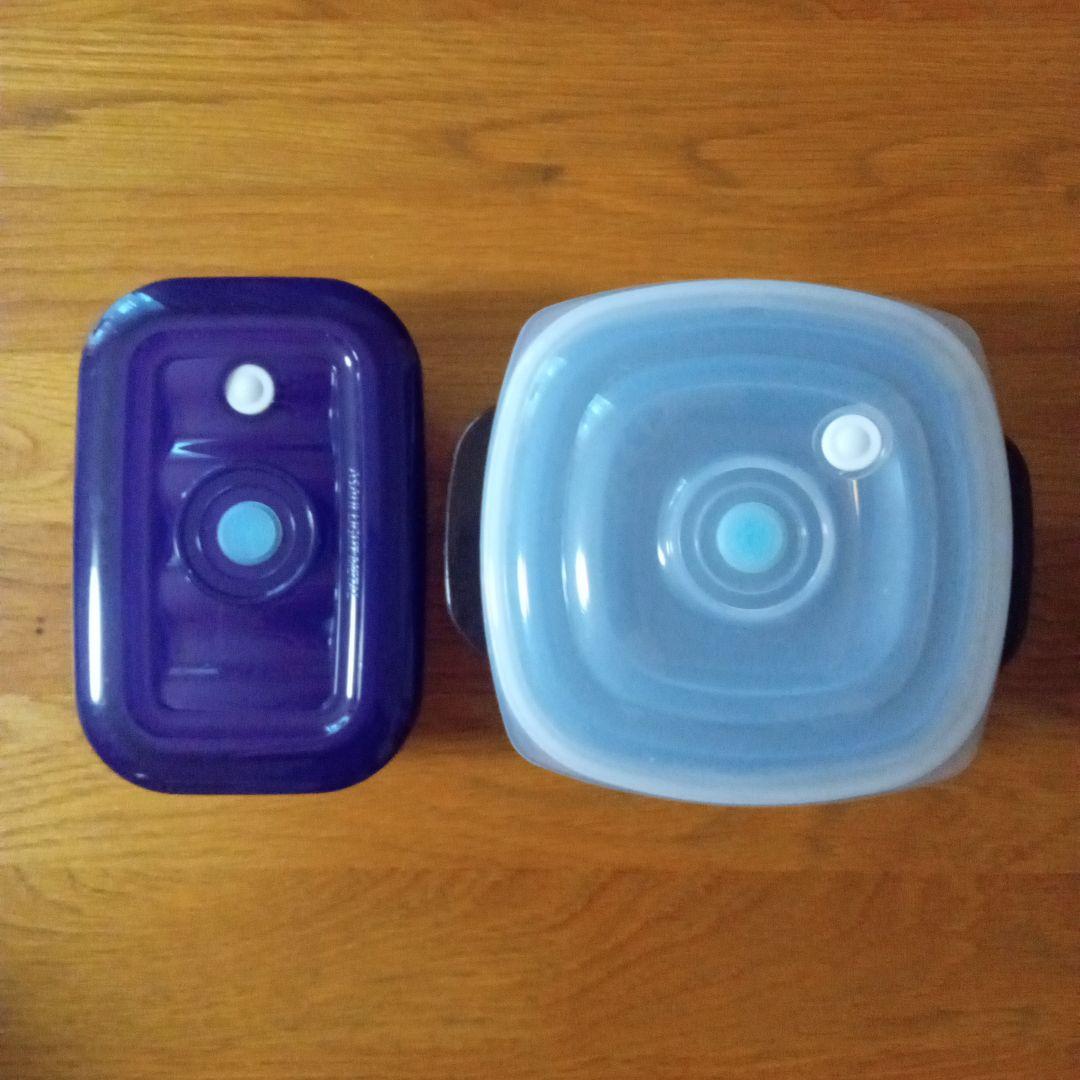 miffyさま　 アサヒ軽金属　 真空おひつ【角】1個 真空クリアボックス2個