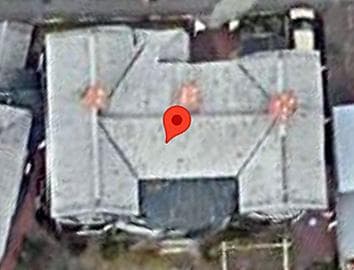 昭和レトロ洋館「ショウエケ邸」　着色模型