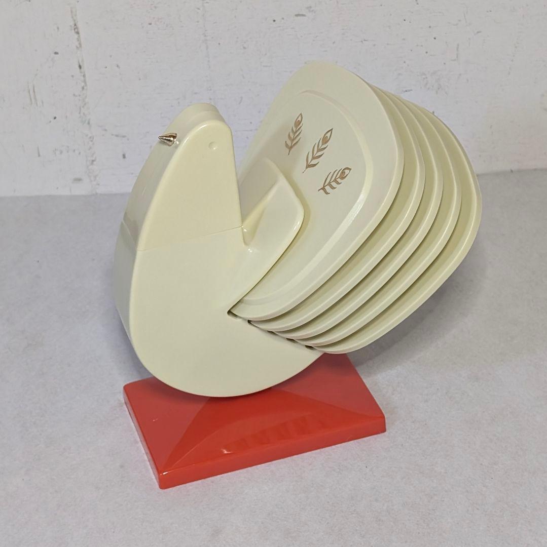 レトロ 絶版 未使用 松下電器 くらしの泉会 和鳥のカトラリーセット＆しゃもじ