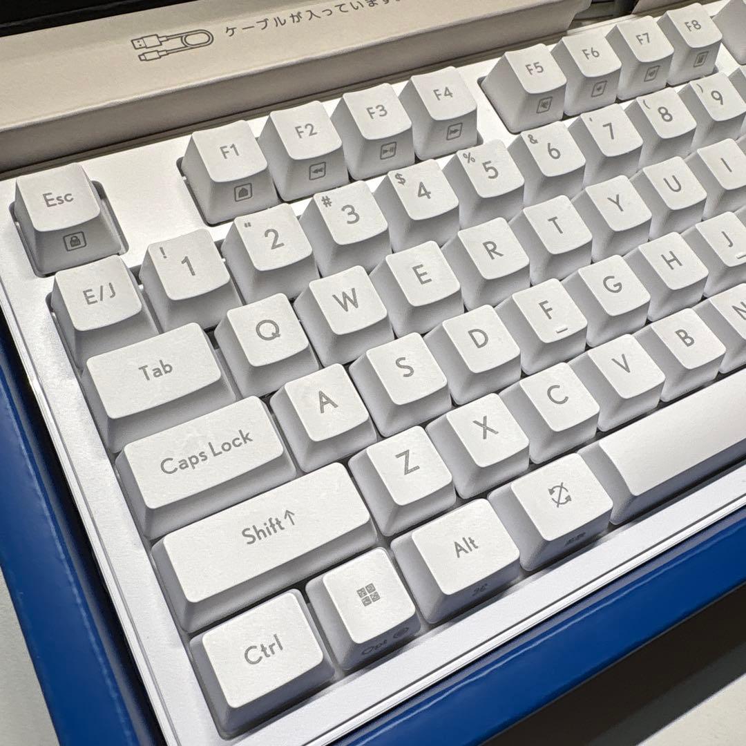 エレコム レジェロ テンキーレス 白