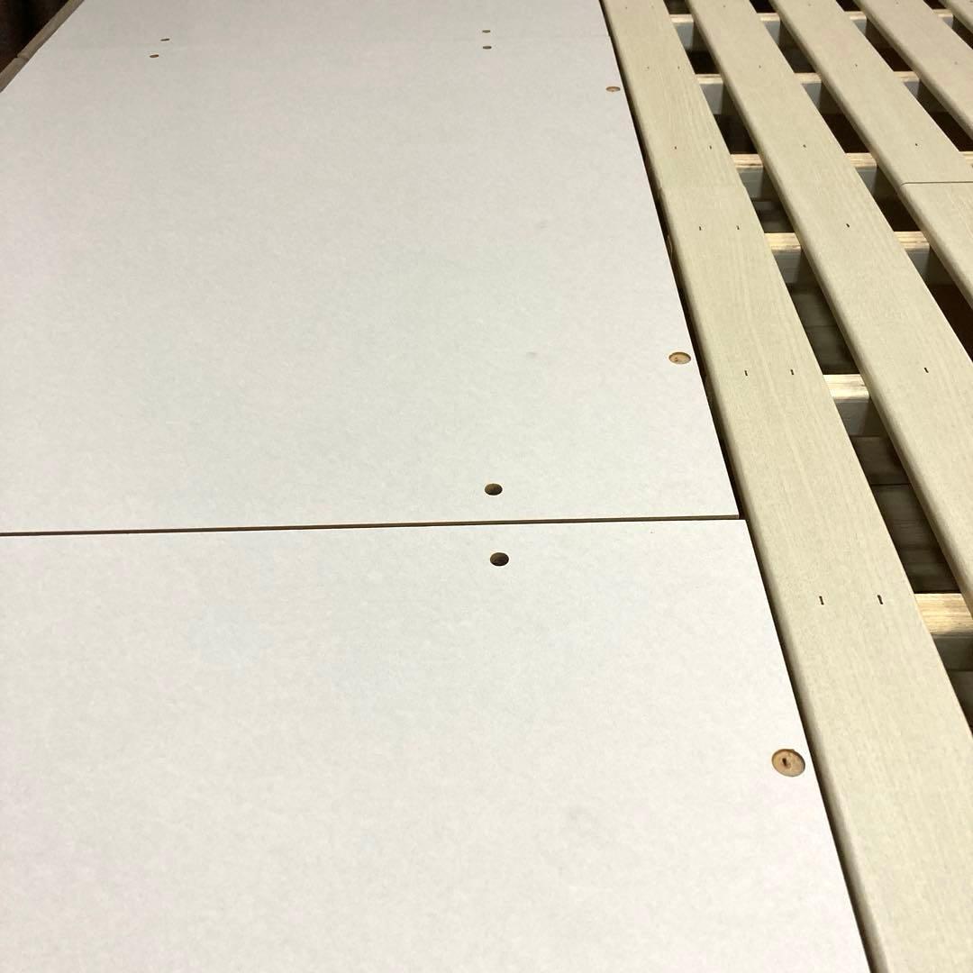 ニトリ ジオチェスト シングルベッドフレーム 収納付き 超美品 大容量収納