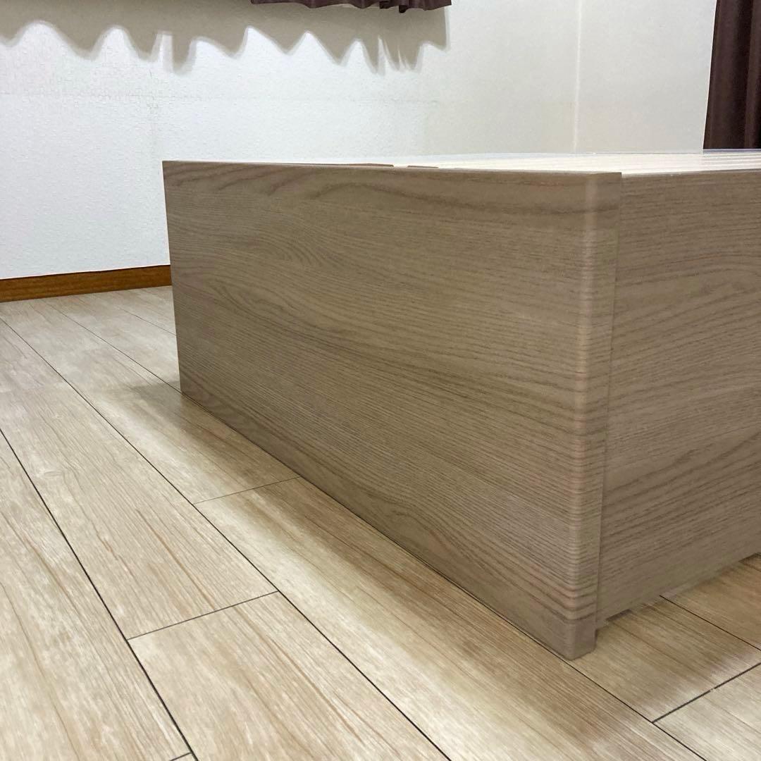 ニトリ ジオチェスト シングルベッドフレーム 収納付き 超美品 大容量収納