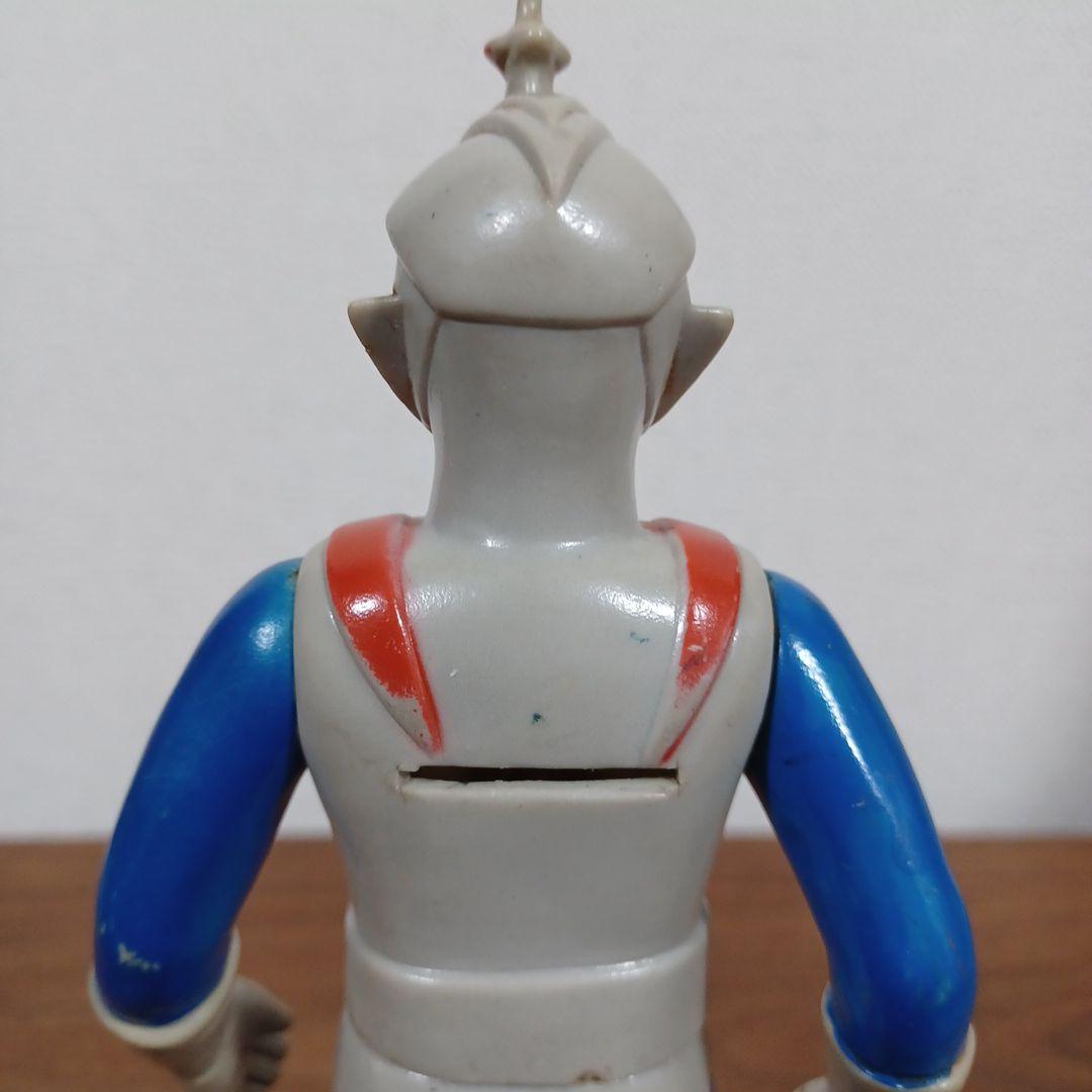 当時もの　タカトク製「流星人間ゾーンのゾーンファイター」希少ソフビ貯金箱