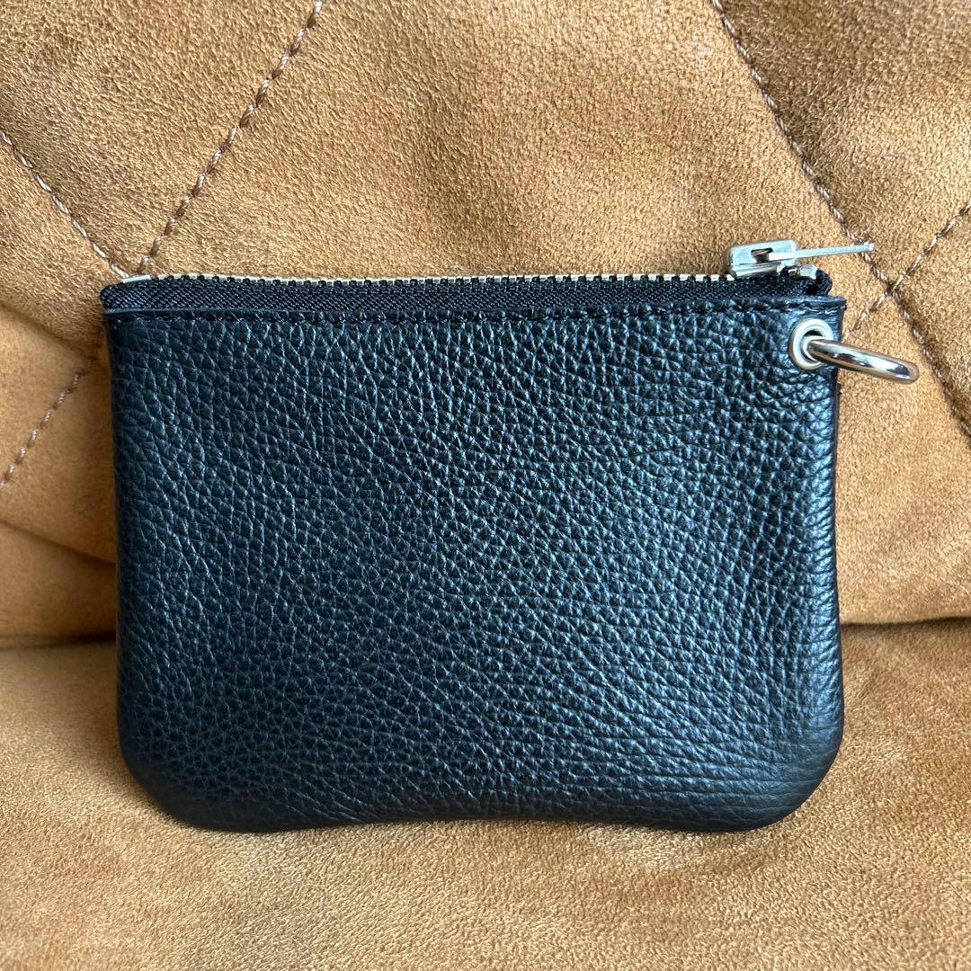 財布・ケース・小物入れ LOMEI Zipper Compact Wallet BLACK