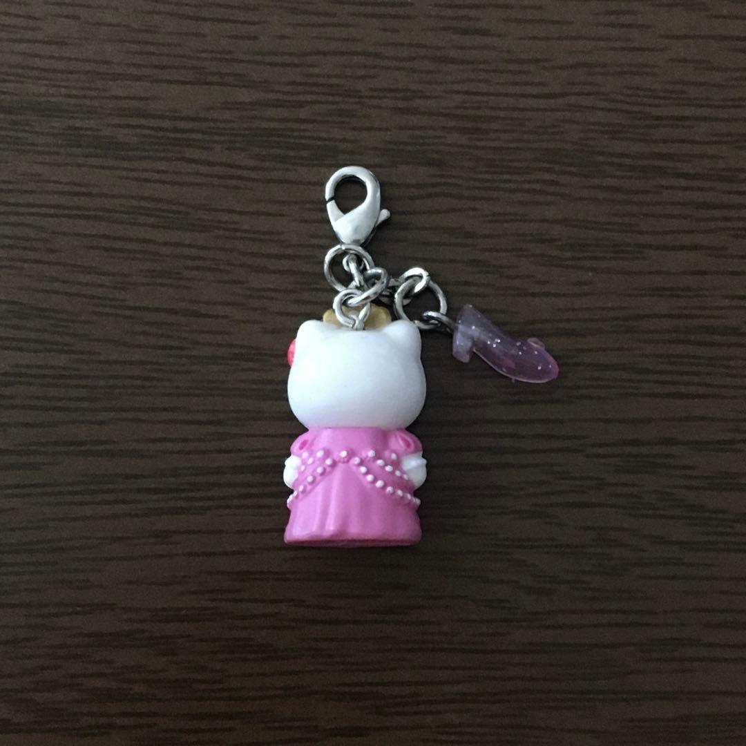 [レア] ハローキティ シンデレラ キーホルダー
