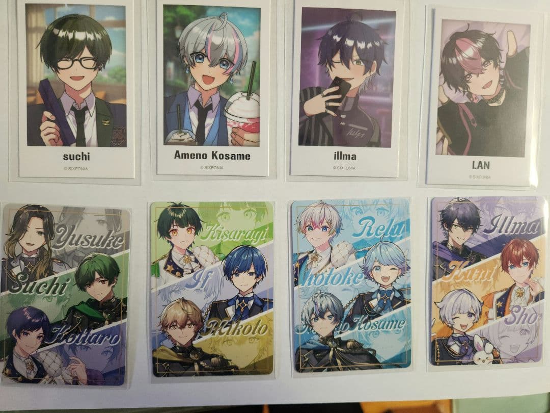 シクフォニ　チェキ、カードまとめ売り