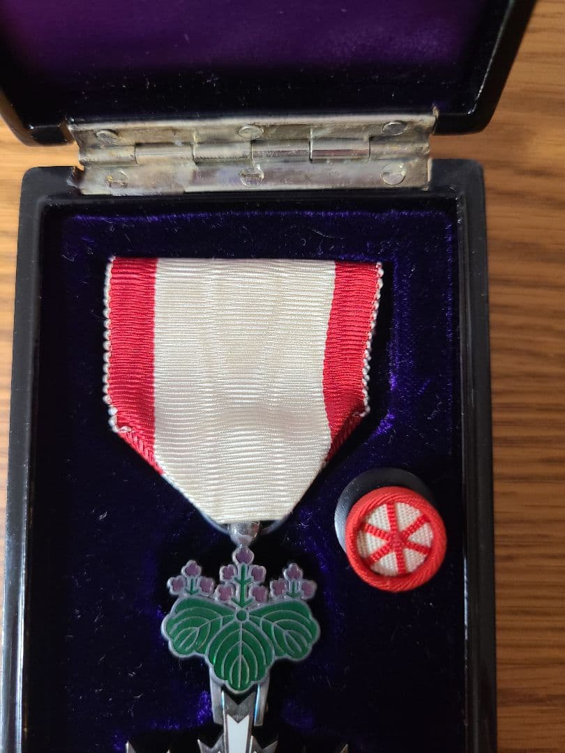 第六等単光旭日章 ケース付き