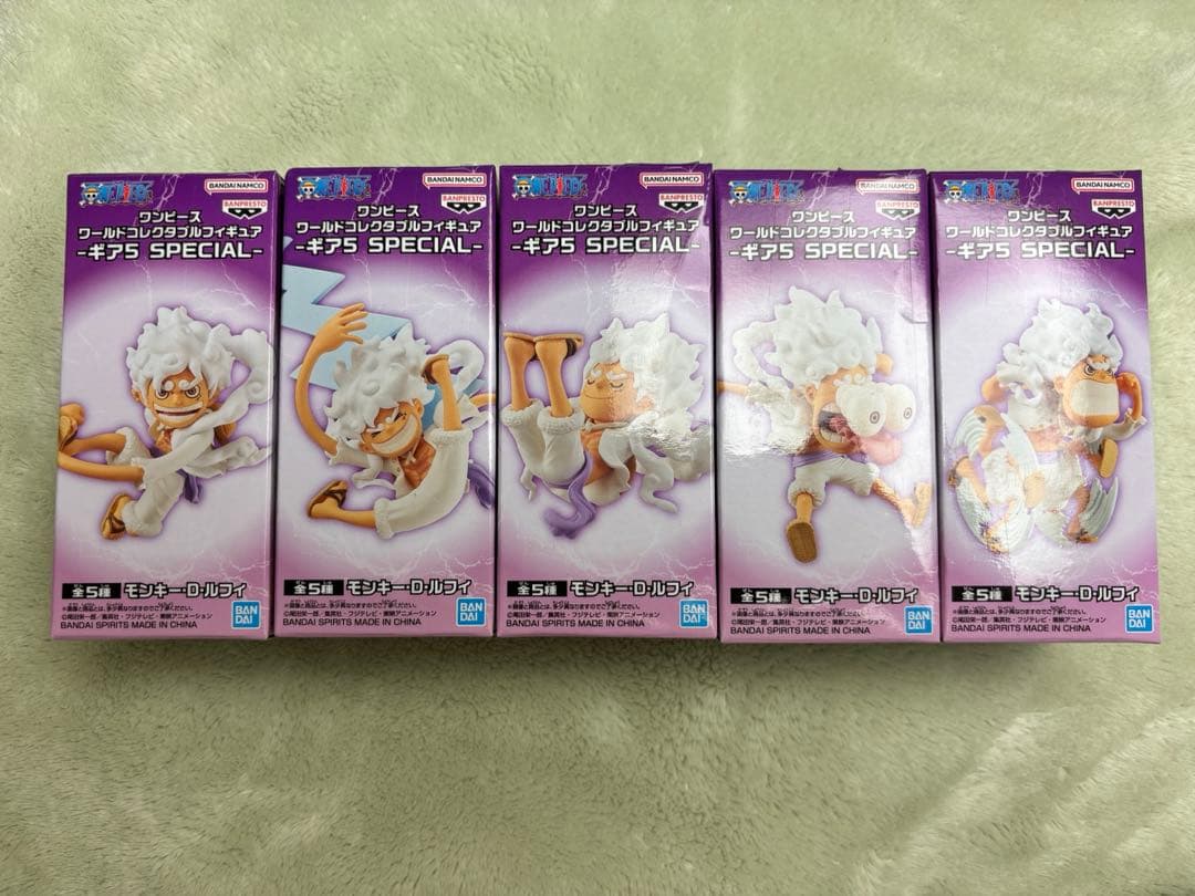 ワンピース ワールドコレクタブルフィギュア ギア5 gear5 ニカ まとめ売り