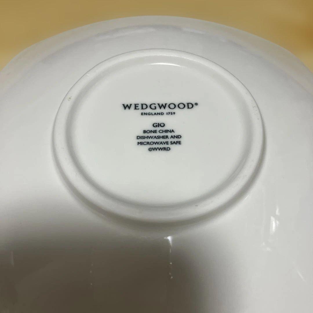 美品　4枚セット　ウェッジウッド　ジオ　スモールスカルプチャーボウル GIO