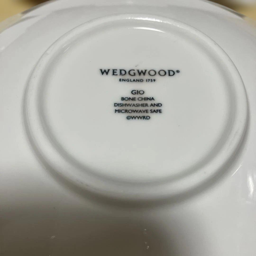 美品　4枚セット　ウェッジウッド　ジオ　スモールスカルプチャーボウル GIO