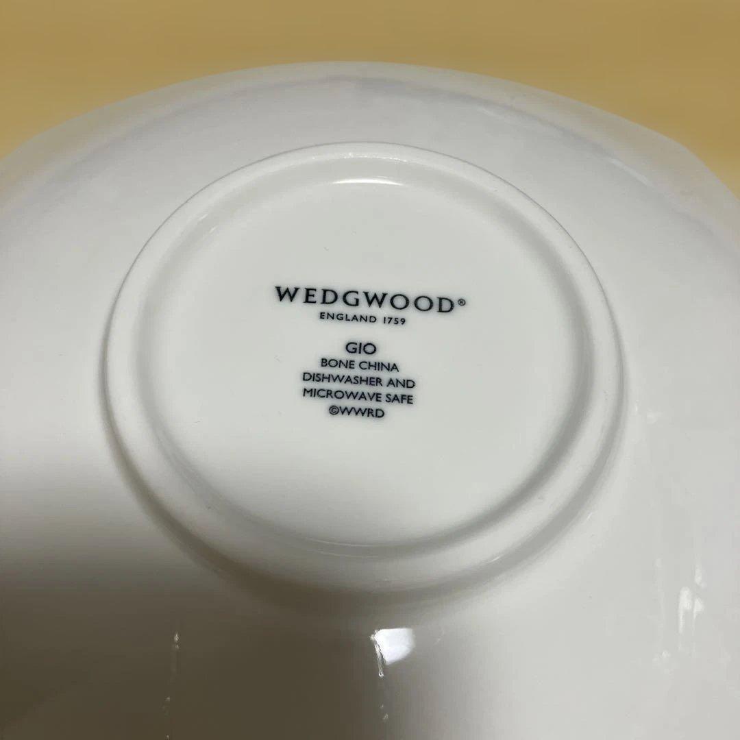 美品　4枚セット　ウェッジウッド　ジオ　スモールスカルプチャーボウル GIO
