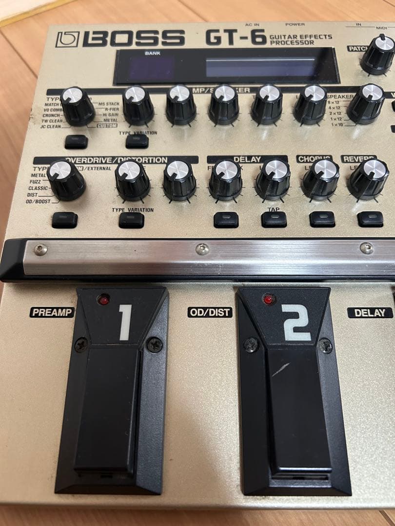 BOSS GT-6 ギター マルチエフェクター【ハードケース付】動作確認済