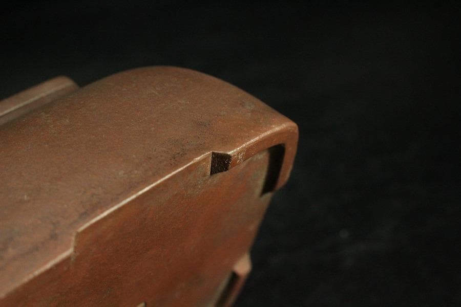 中国美術 紫泥 四方 茶器 急須 在銘 煎茶(K-YC688)