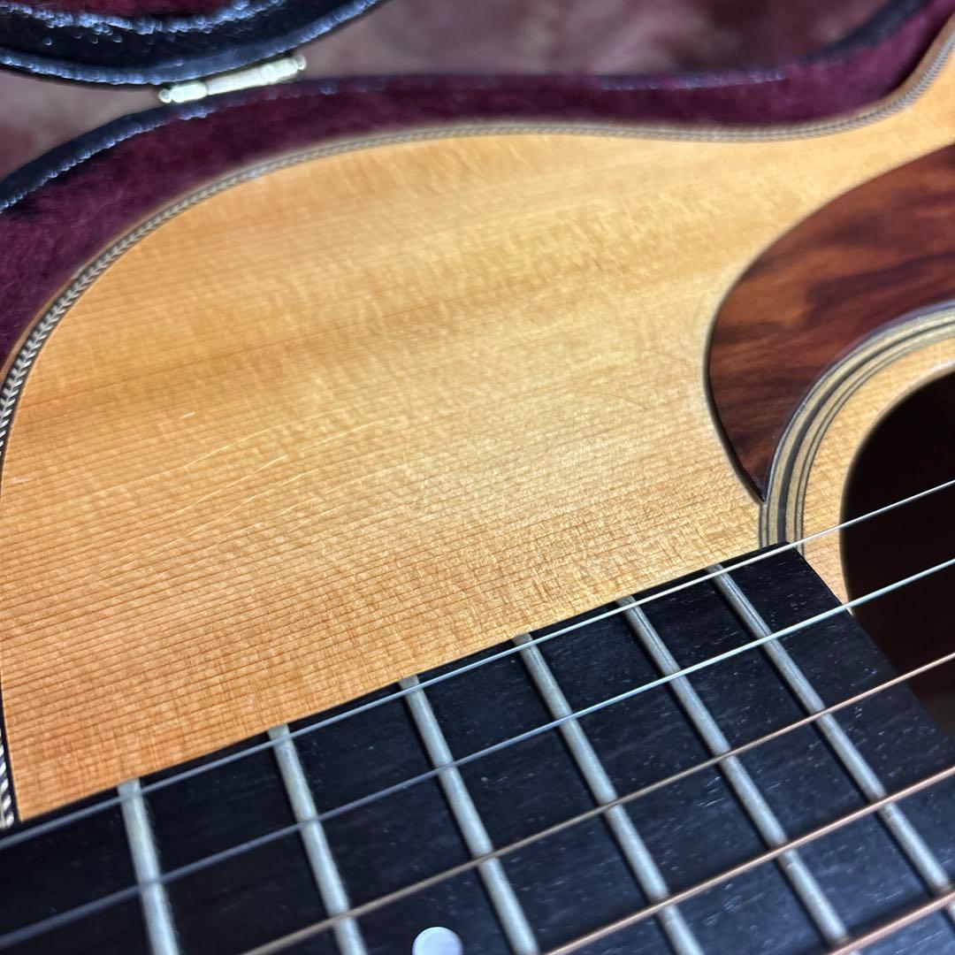 エゾ松・桜材のギター：工房yoshi（現：木の奏）製No.6