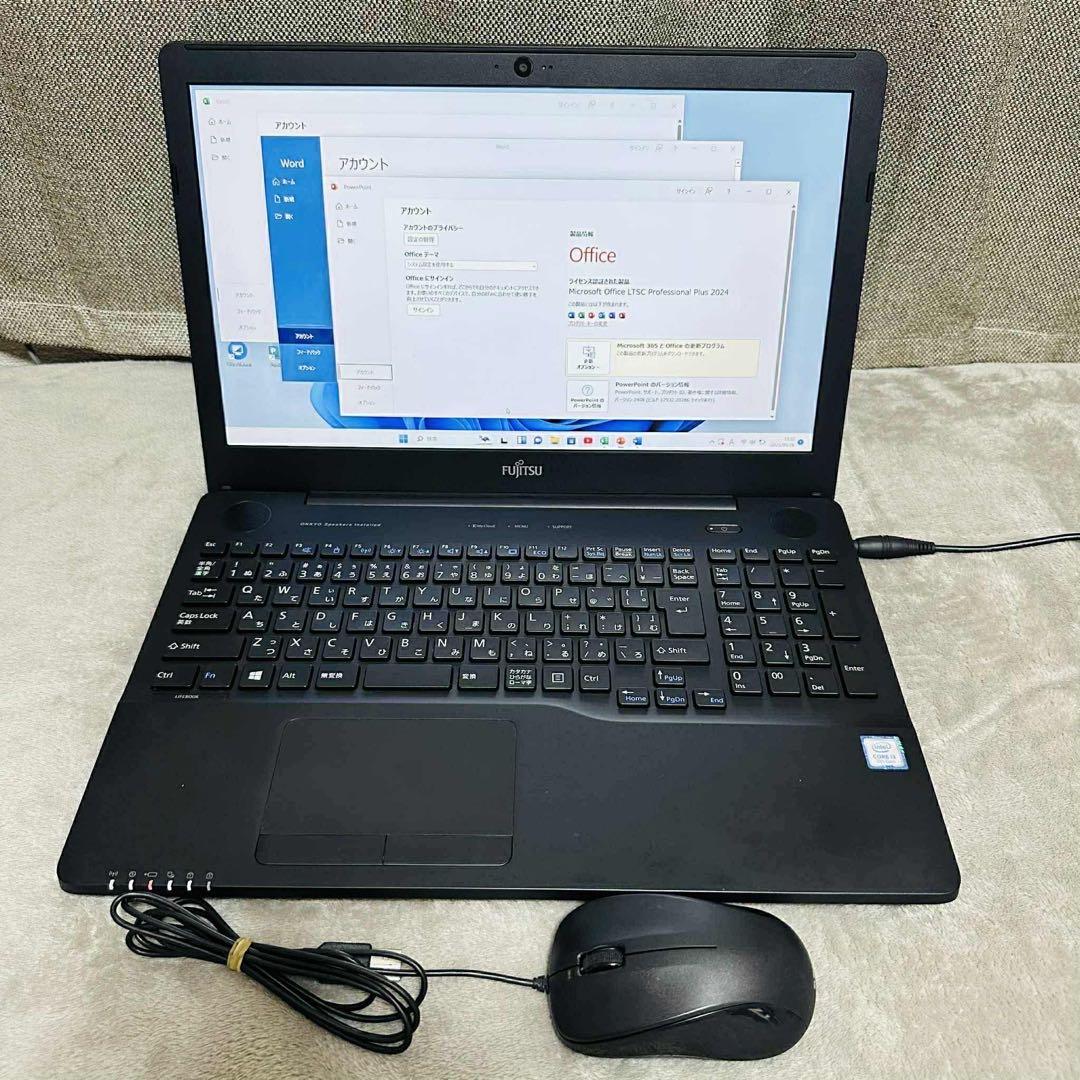S121 FujitsuノートパソコンWEBカメラSSD第7世代Window11