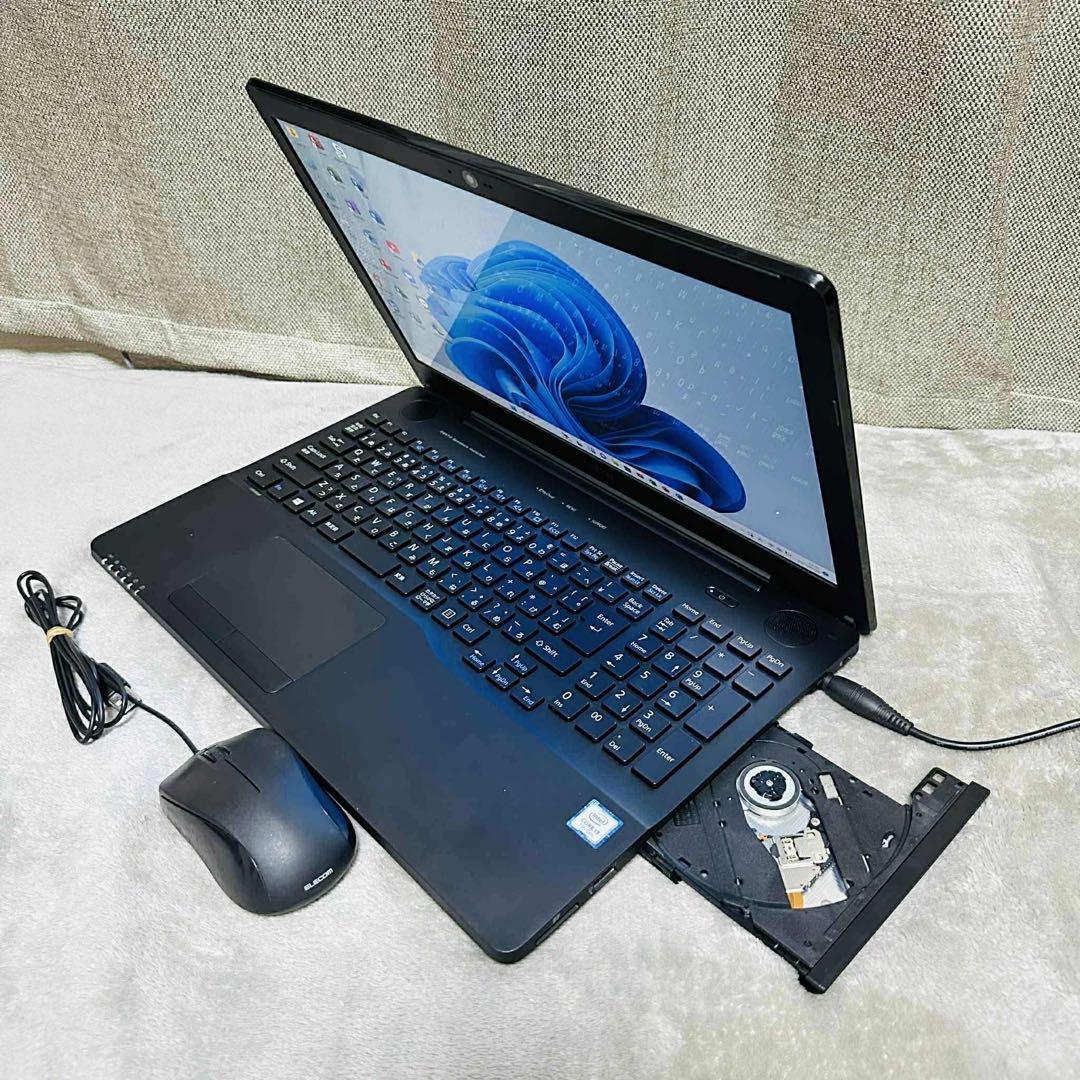 S121 FujitsuノートパソコンWEBカメラSSD第7世代Window11
