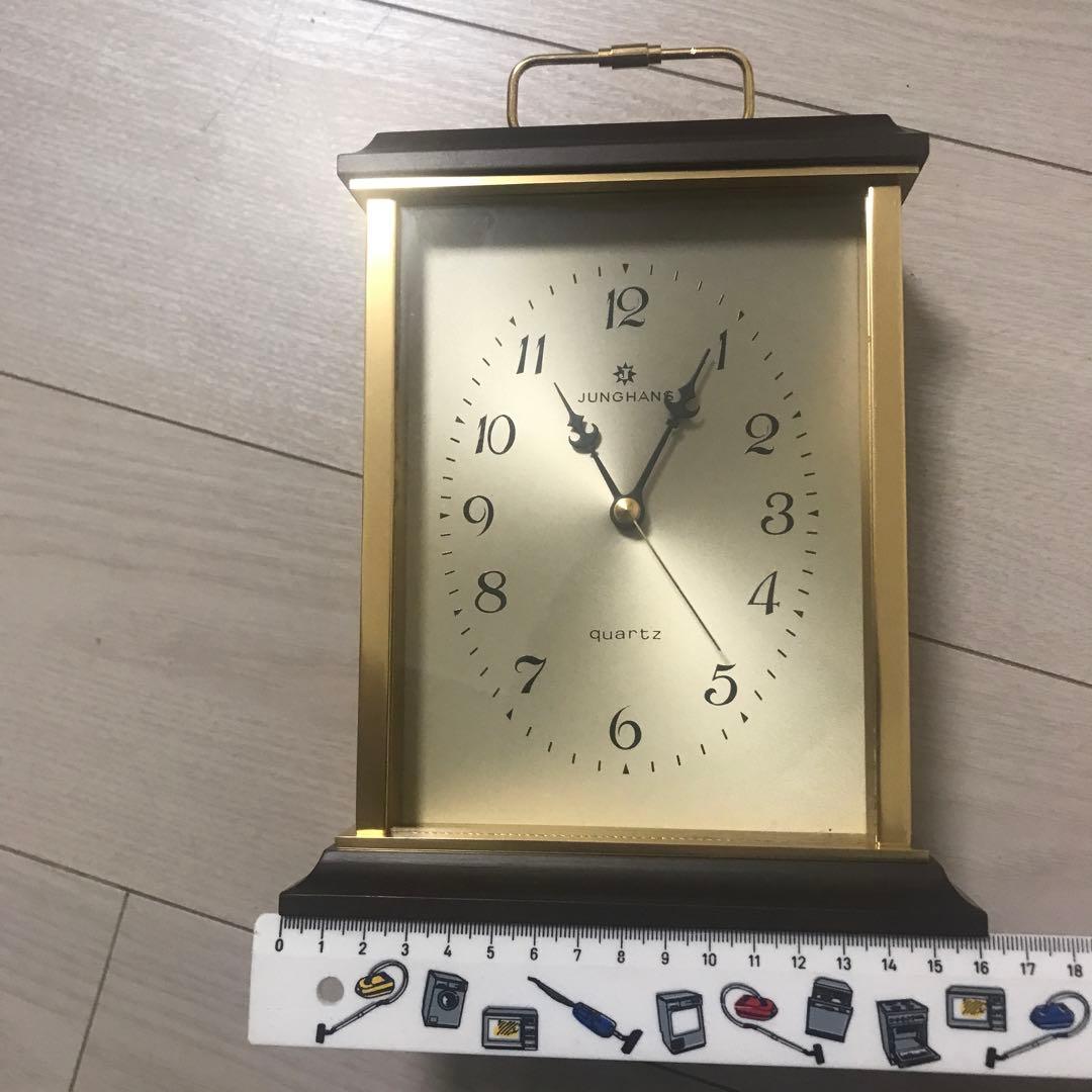 ユンハンス　JUNGHANS ドイツ　レトロ　置き時計　未使用