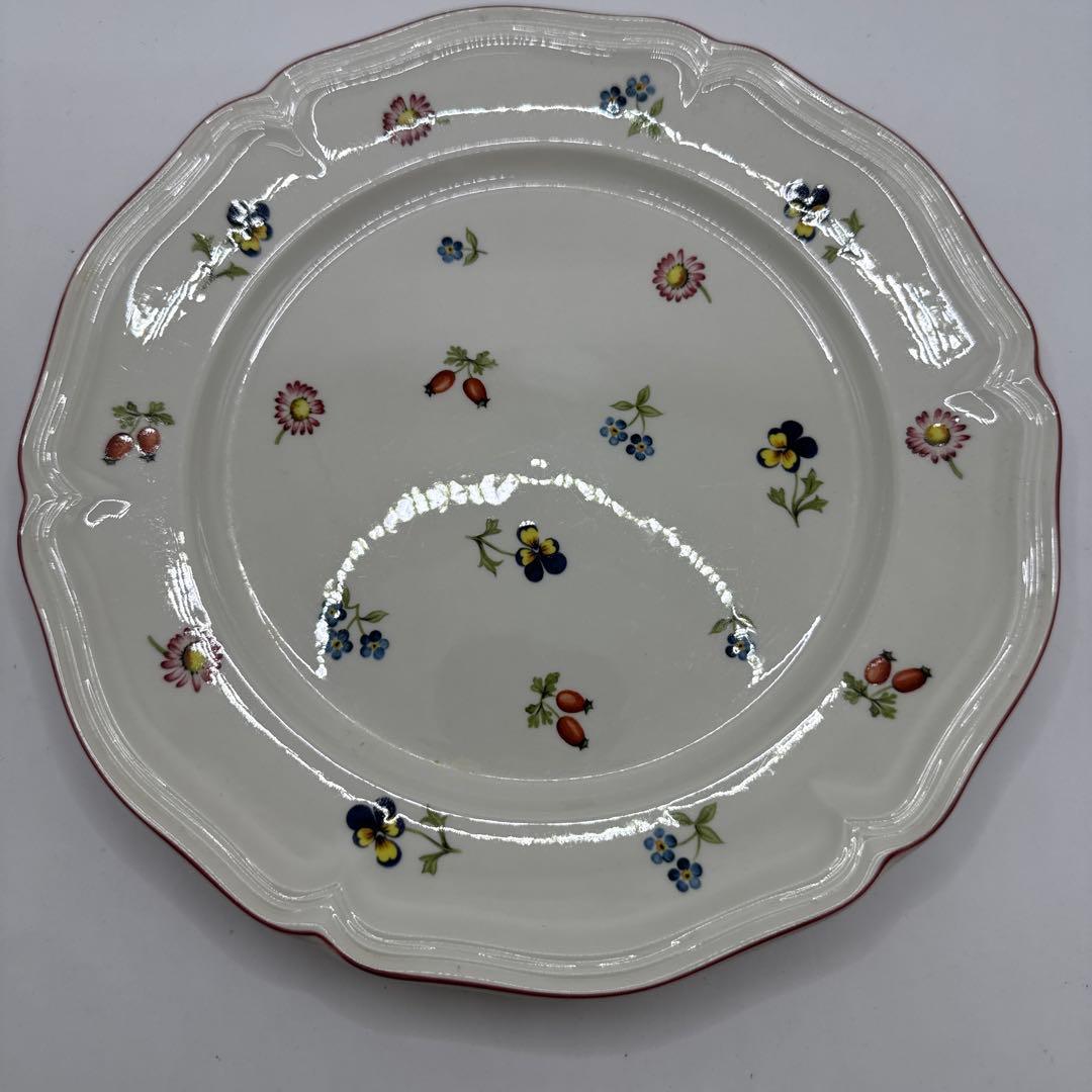 ビレロイ&ボッホ　プチフルール　6枚　約32cm×1枚 約24cm×5枚