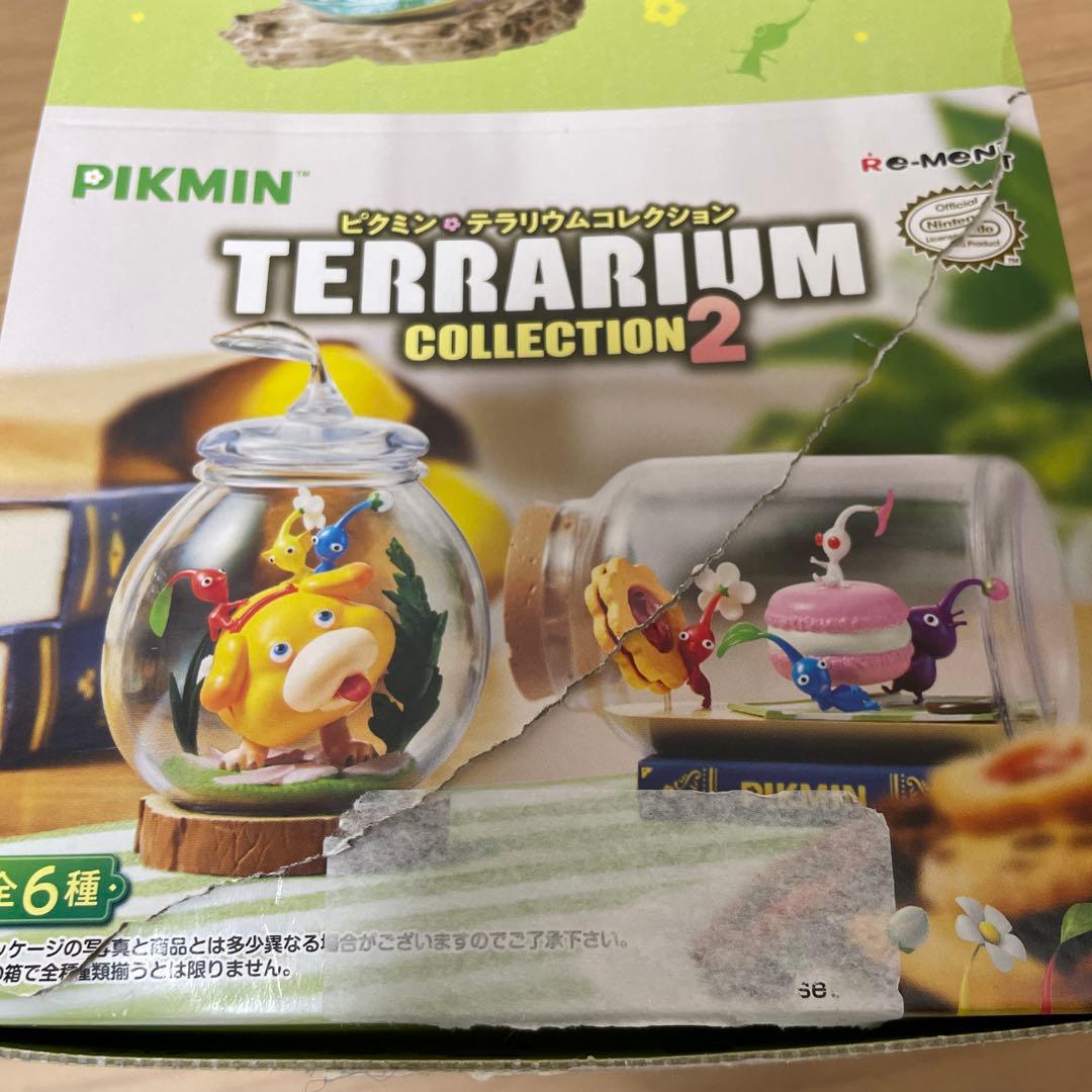ピクミン テラリウムコレクション2 外箱の部分に破れあり。