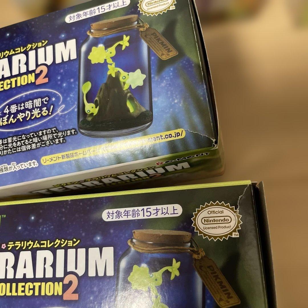 ピクミン テラリウムコレクション2 外箱の部分に破れあり。