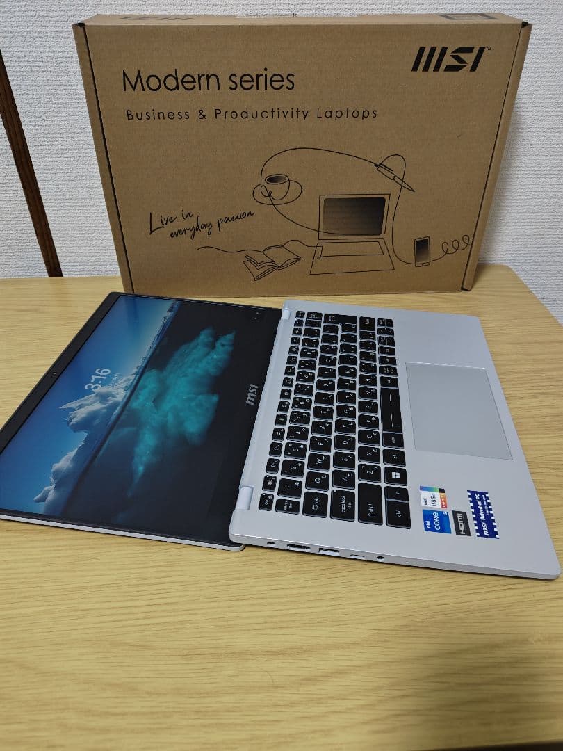 【macmac】msi Modern 14cMO/ 16G/SSD1T