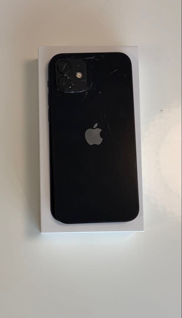 【訳アリ特価】iPhone12 64GB 背面割れ カメラ割れ ジャンク