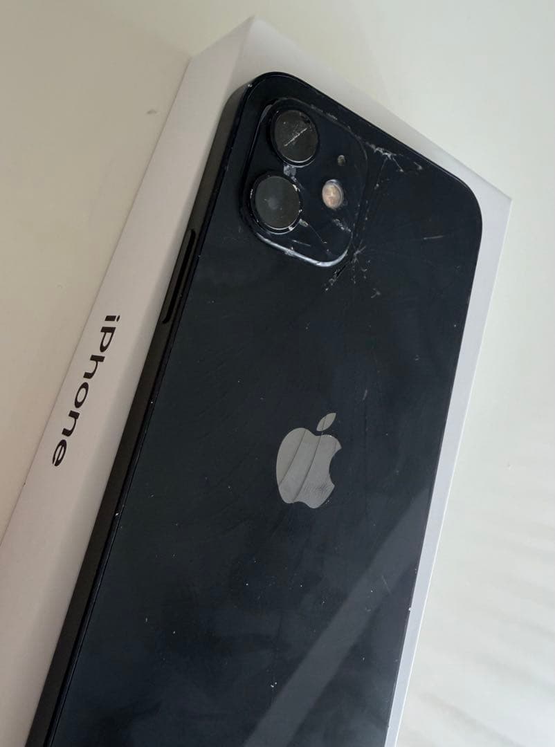 【訳アリ特価】iPhone12 64GB 背面割れ カメラ割れ ジャンク
