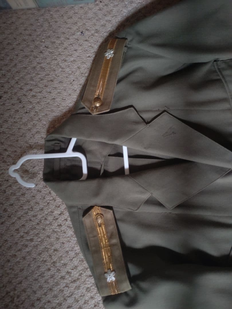 中田商店製　海軍陸戦隊軍服　上下セット　少尉階級章付き