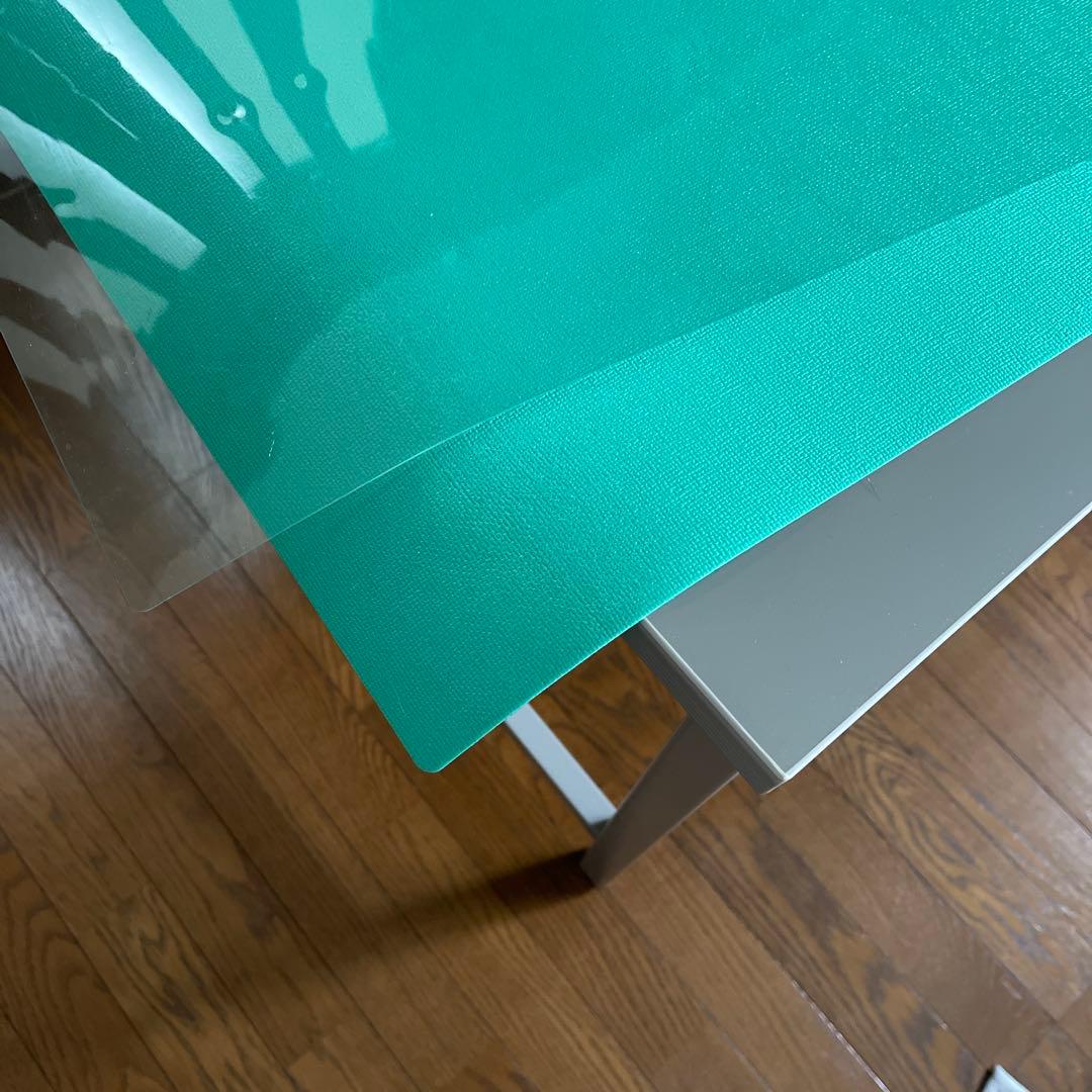 値下げ★コクヨ　事務机　片袖デスク オフィスデスク & デスクマット　鍵有り