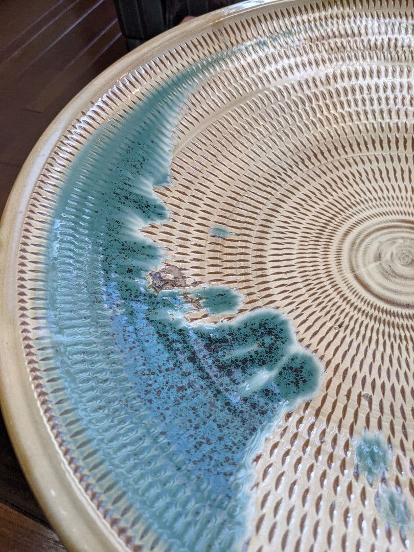 小石原焼　　大皿49センチ