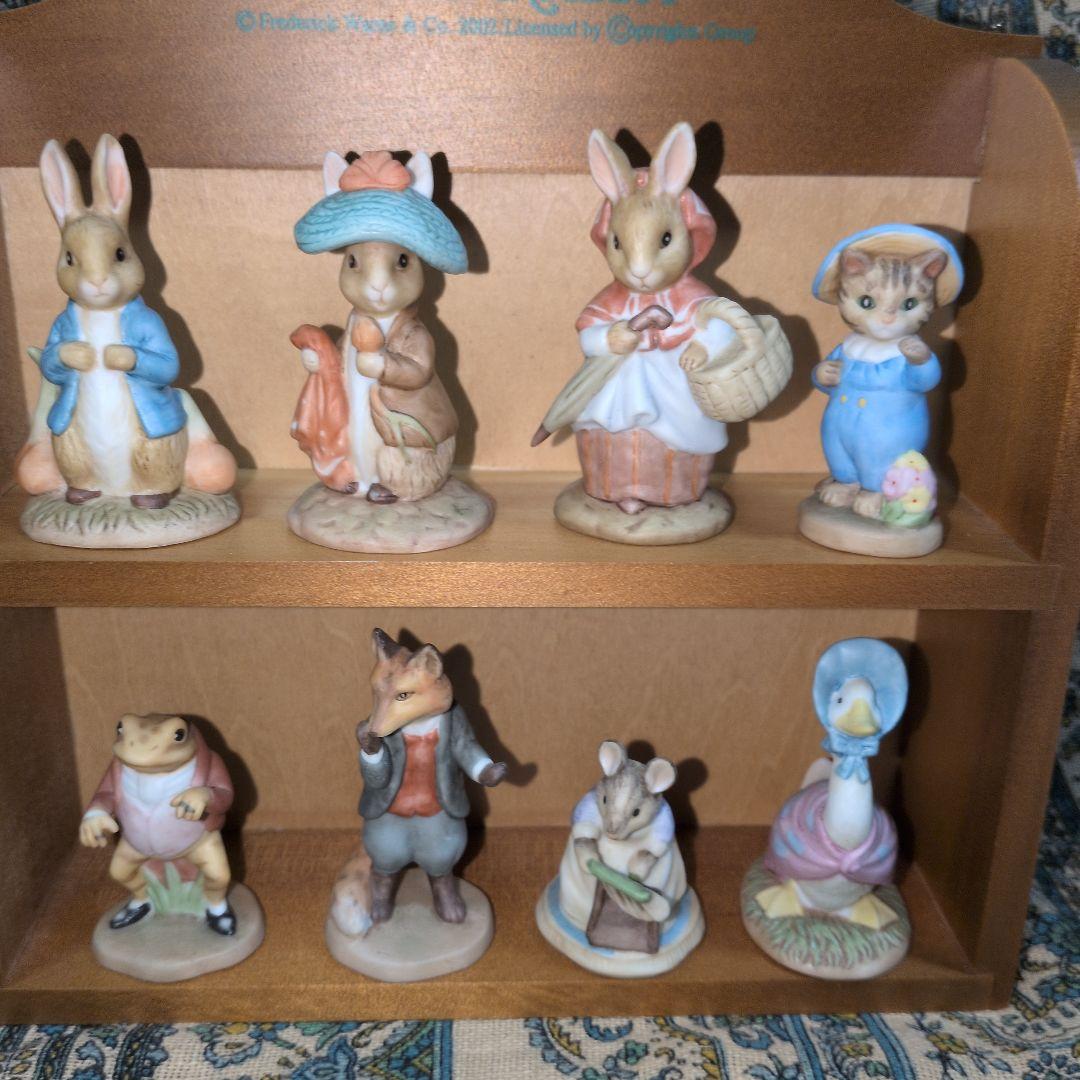 ピーターラビット　ジオラマフィギュア