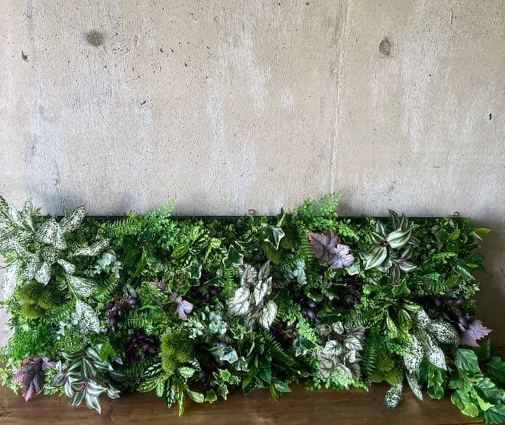 光触媒　人工観葉植物　抗菌消臭　ウォールグリーン