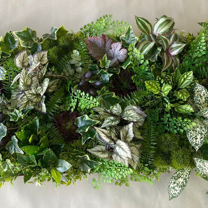 光触媒　人工観葉植物　抗菌消臭　ウォールグリーン