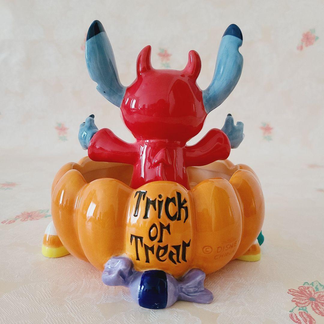 WDW 新品 スティッチ ハロウィン キャンディー入れ　ディズニーワールド