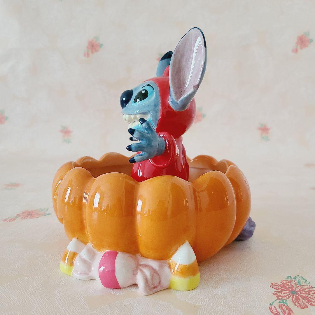 WDW 新品 スティッチ ハロウィン キャンディー入れ　ディズニーワールド