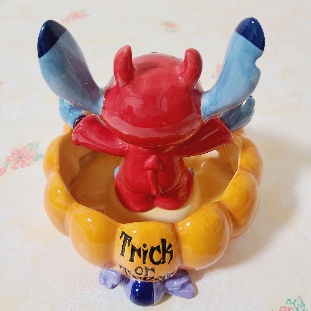 WDW 新品 スティッチ ハロウィン キャンディー入れ　ディズニーワールド
