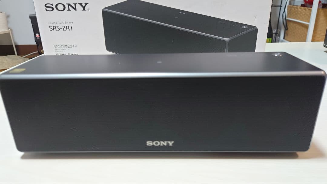 【超美品】SONY SRS-ZR7 ブラック ワイヤレススピーカー