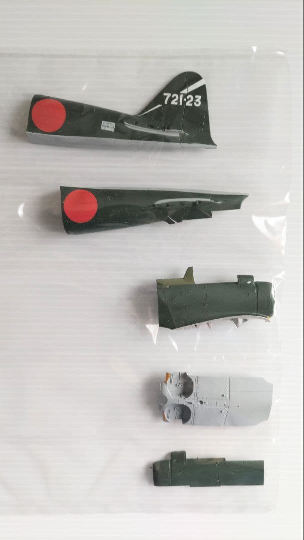ハセガワ 1/48 零戦52乙型 第721海軍航空隊 (技MIX 彩色済み)
