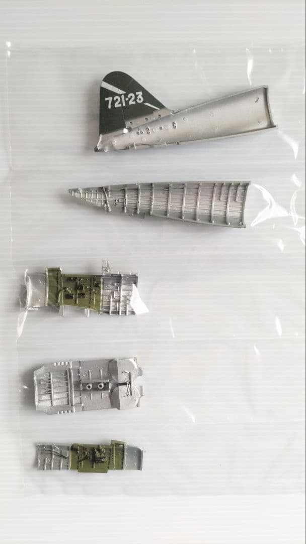 ハセガワ 1/48 零戦52乙型 第721海軍航空隊 (技MIX 彩色済み)