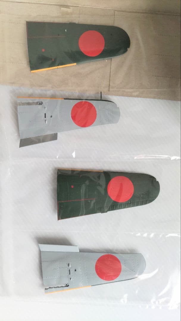 ハセガワ 1/48 零戦52乙型 第721海軍航空隊 (技MIX 彩色済み)