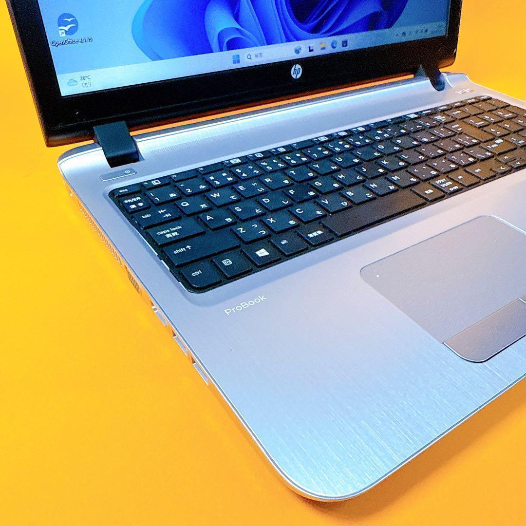 ⭐️爆速SSD搭載⭐️Windows11薄型カメラ付きノートパソコン オフィス