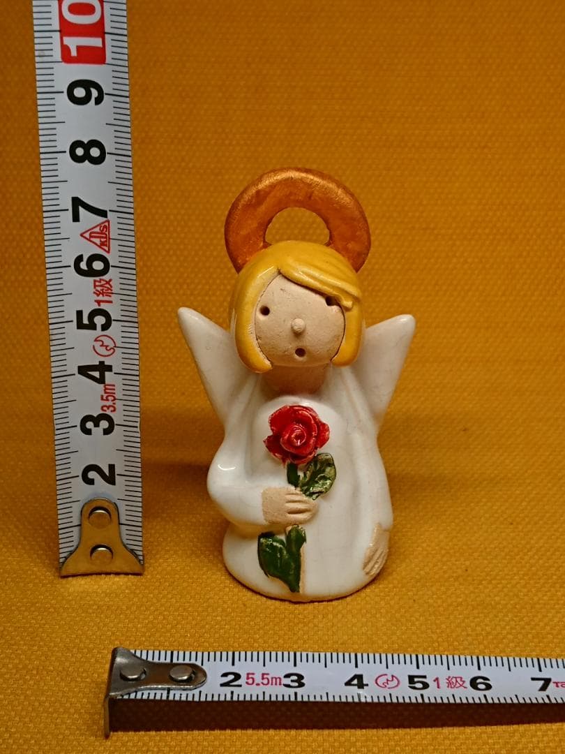 人形　天使　陶器　オブジェ　置物　インテリア　工芸品　美術品　A3340