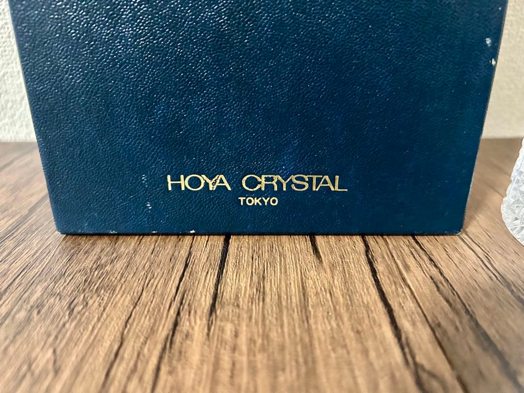 【新品未使用】HOYA CRYSTAL 花瓶 カットクリスタル