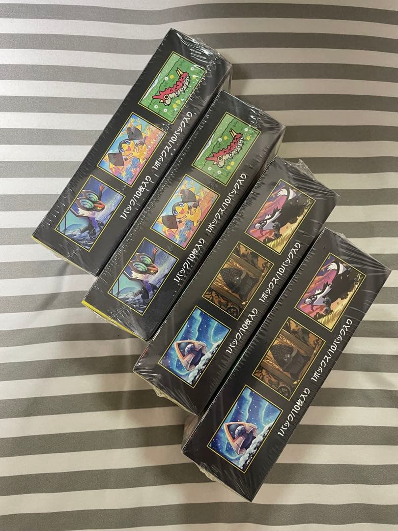 【新品未開封】ポケモンカードMEGAドリームex 4BOX シュリンク付き