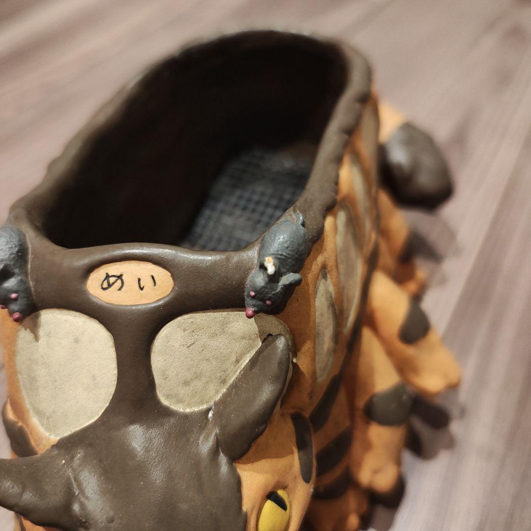 ネコバス プランター ジブリ となりのトトロジブリキャラクター 置物（植木鉢）