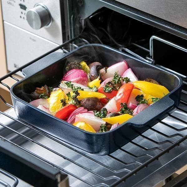 【栗原はるみ】オーブントレー ネイビー　2個　新品