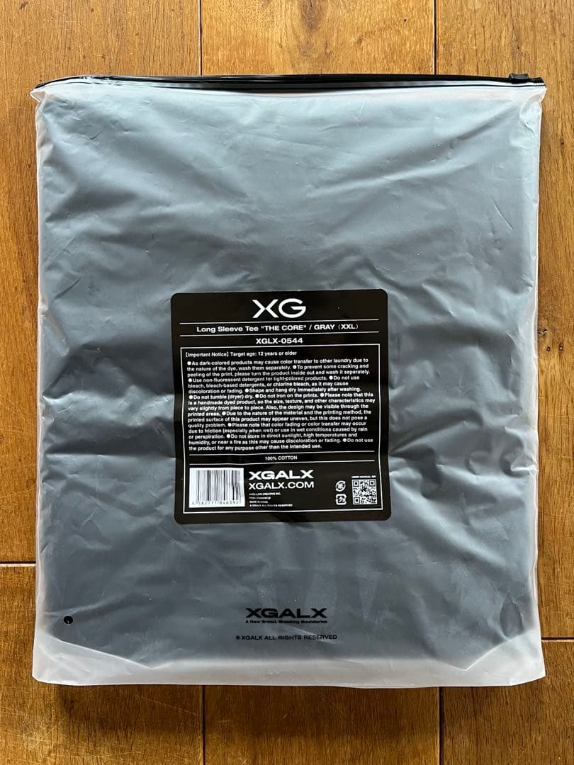 【完売】 XG ロングTシャツ size XXL【新品】